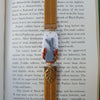 Autumnal elastic ribbon bookmarks adjustable with different subjects / handmade from polymer clay motifs forest