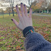 Adjustable bracelets with fox or mushrooms / nature woodlands forest animal