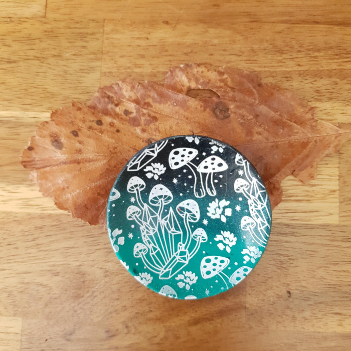 Whimsical trinket dishes with different patterns / handmade from polymer clay