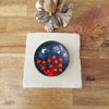 Whimsical mushrooms trinket dishes with sparkles