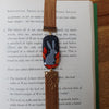 Midnight sky autumnal elastic ribbon bookmarks adjustable with different subjects / handmade from polymer clay motifs forest